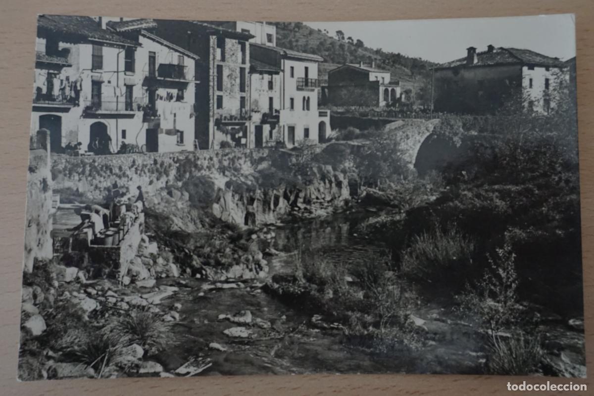 Postales: Sant Feliu de Pallerols, postal circulada con sello y bonito matasellos del a&ntilde;o 1960