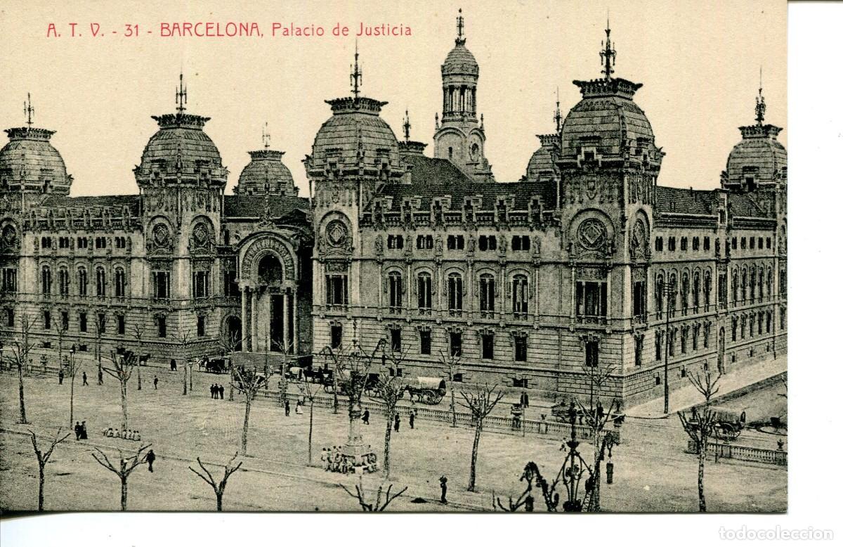 Cartes Postales: BARCELONA-ATV 31--PALACIO DE JUSTICIA
