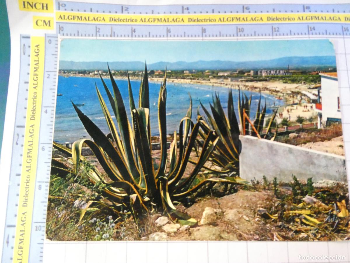Postales: POSTAL DE TARRAGONA. A&Ntilde;O 1963. SALOU PLAYA 2024 CHINCHILLA. 3626