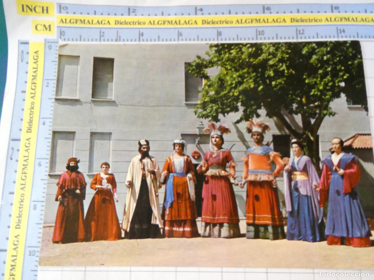 Postales: POSTAL DE TARRAGONNA. A&Ntilde;O 1967. REUS COMPARSA DE GIGANTES CABEZUDOS 13 RAYMOND. 3634
