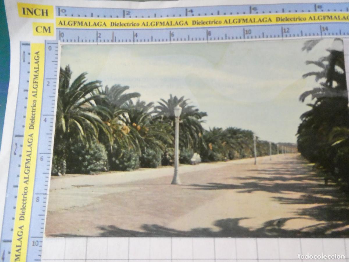Postales: POSTAL DE TARRAGONNA. A&Ntilde;O 1959 SALOU PASEO JUNTO A LA PLAYA 5 CHINCHILLA. 3635