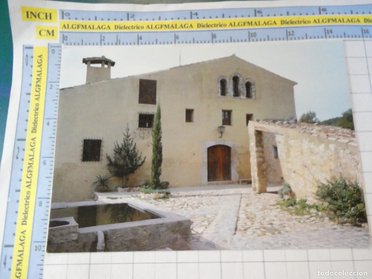 Postales: POSTAL DE TARRAGONNA. A&Ntilde;O 1988. MAS DE FORTET CAPAFONTS. FUNDACI&Oacute; PERE VERGES. 3637