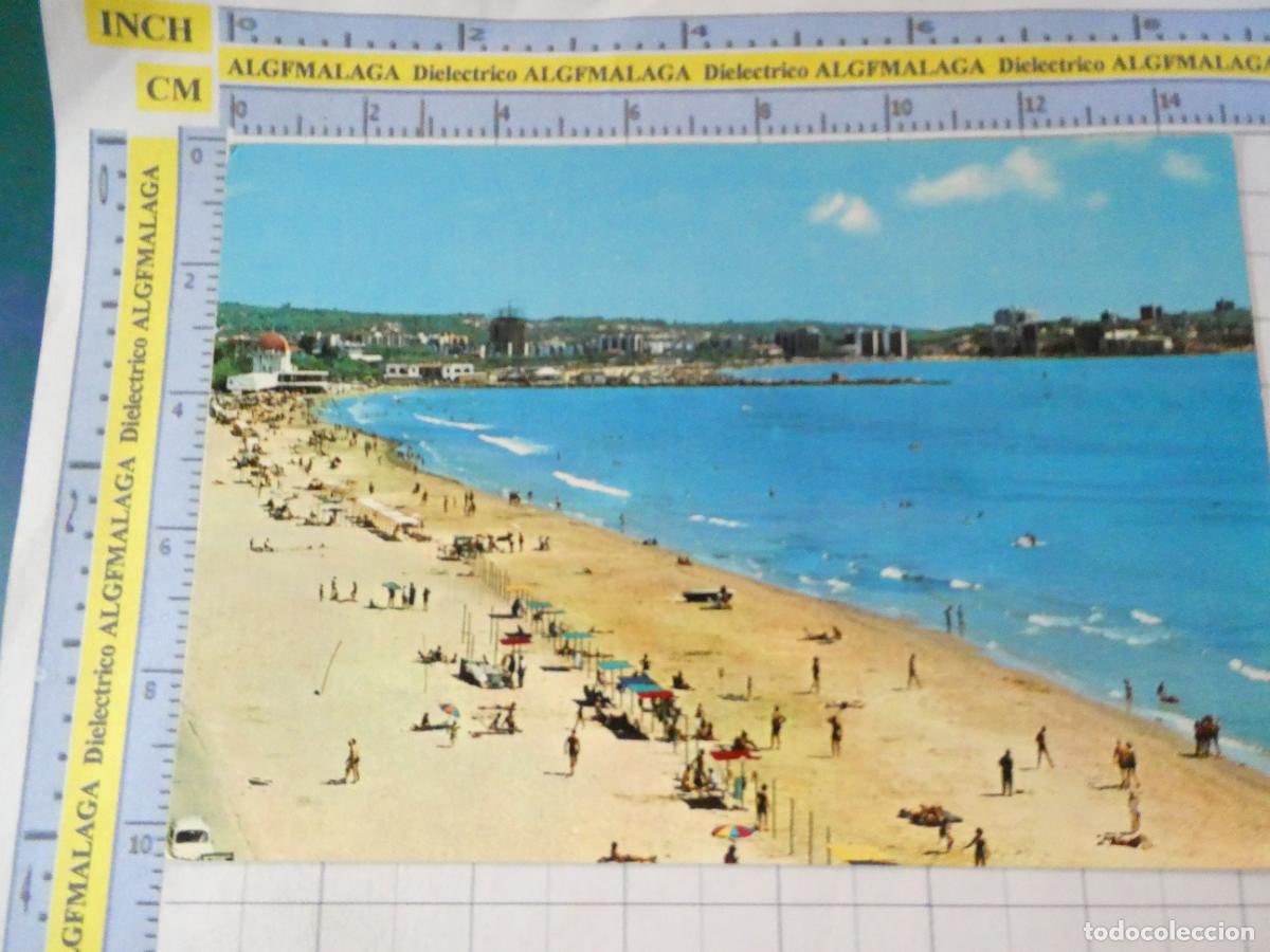 Postales: POSTAL DE TARRAGONNA. A&Ntilde;O 1966. SALOU PLAYA 17 BEASCOA. 3639