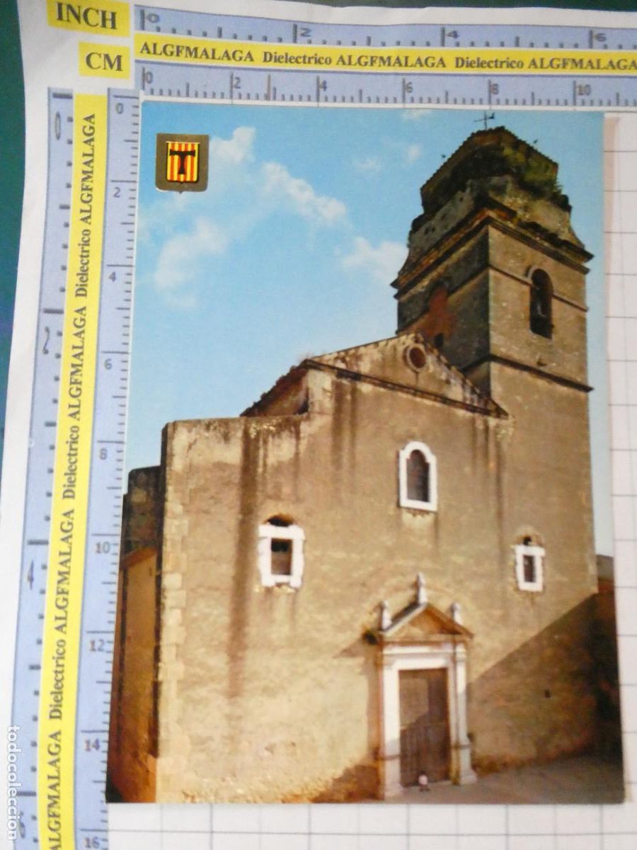 Postales: POSTAL DE TARRAGONNA. A&Ntilde;O 1970. LA CANONJA PARROQUIA DE SANT SEBASTI&Aacute; 5434 ESCUDO ORO. 3643