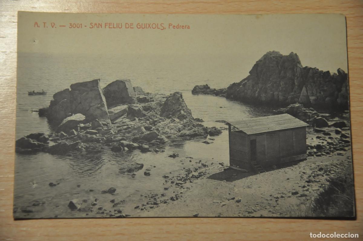 Postales: postal san feliu de guixols, pedrera, atv 3001