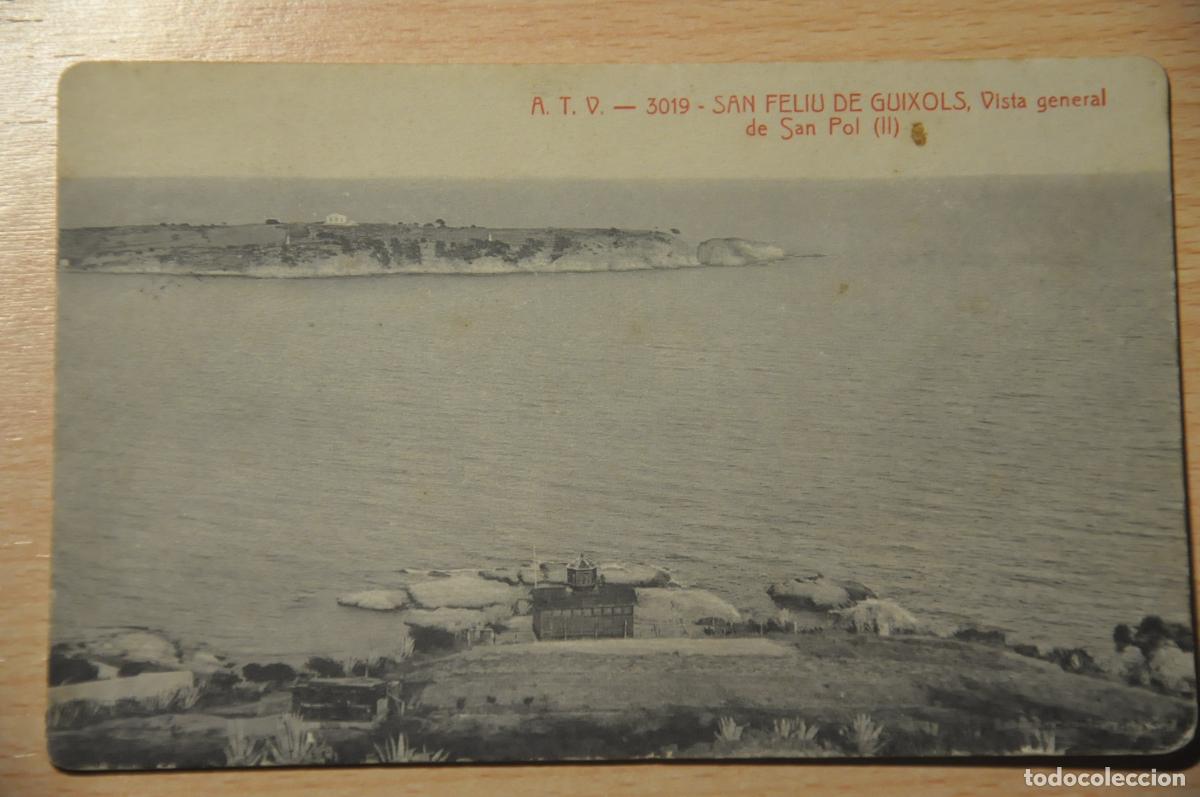 Postales: postal san feliu de guixols, vista general de san pol (II), atv 3019