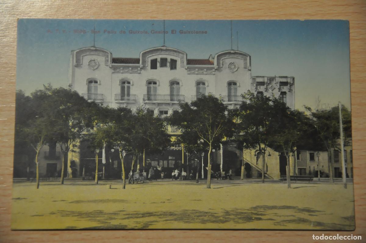 Postales: postal san feliu de guixols, casino el guixolense, atv 3055