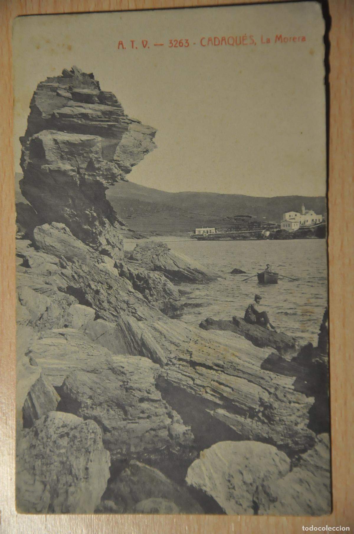Postales: postal cadaques, la morera, atv 3263