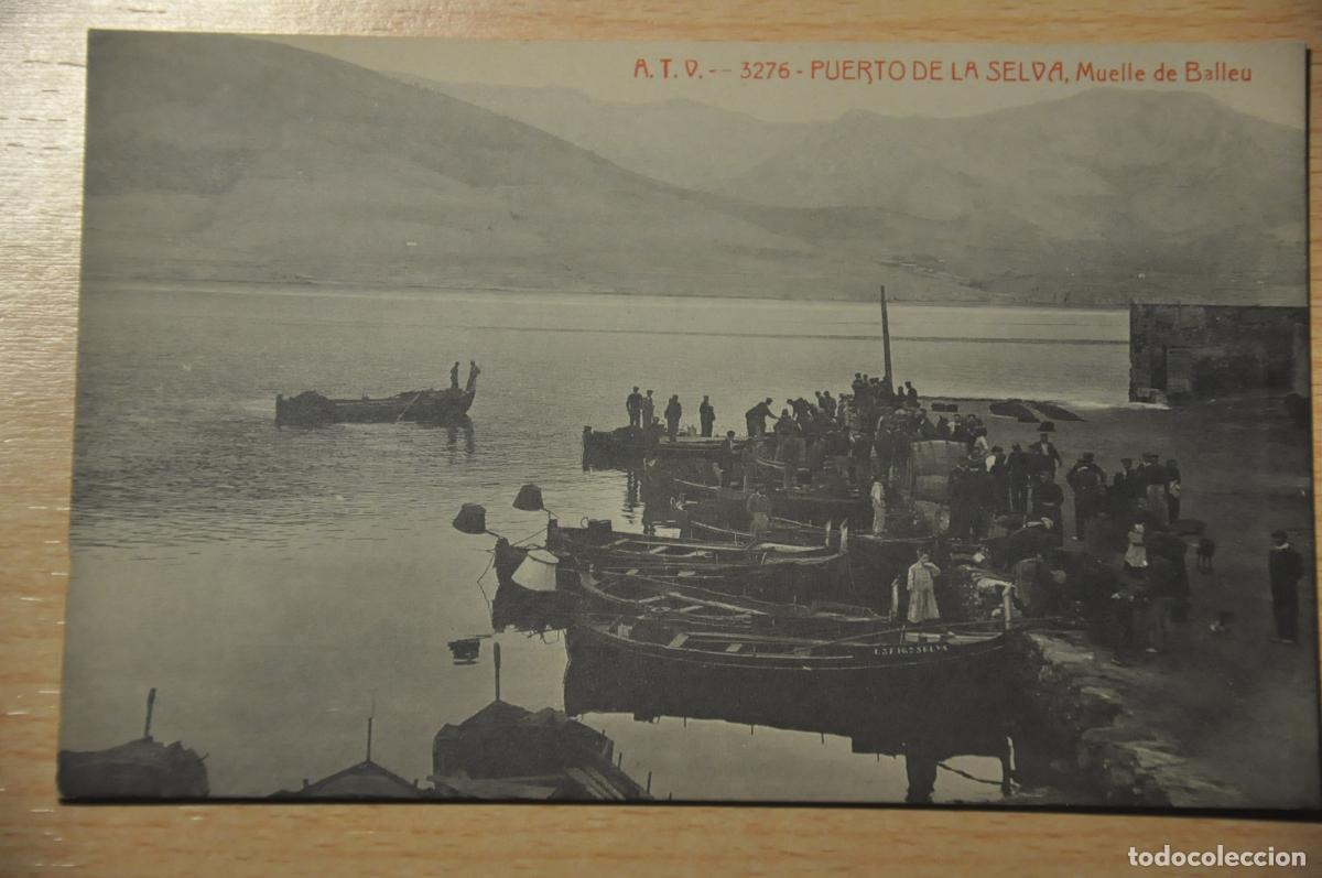 Postales: postal puerto de la selva, muelle de balleu, atv 3276