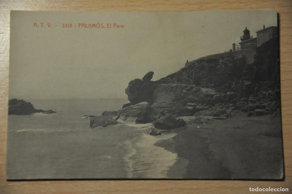 Postales: postal palamos, el faro, atv 3518