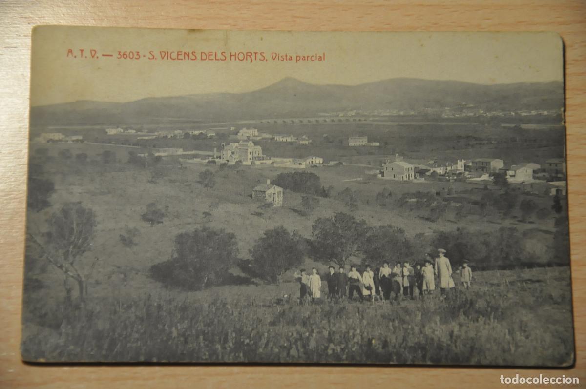 Cartes Postales: postal s.vicen&ccedil; dels horts, vista parcial, atv 3603