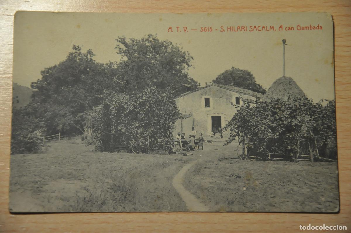 Cartes Postales: postal s.hilari sacalm, a can gambada, atv 3615