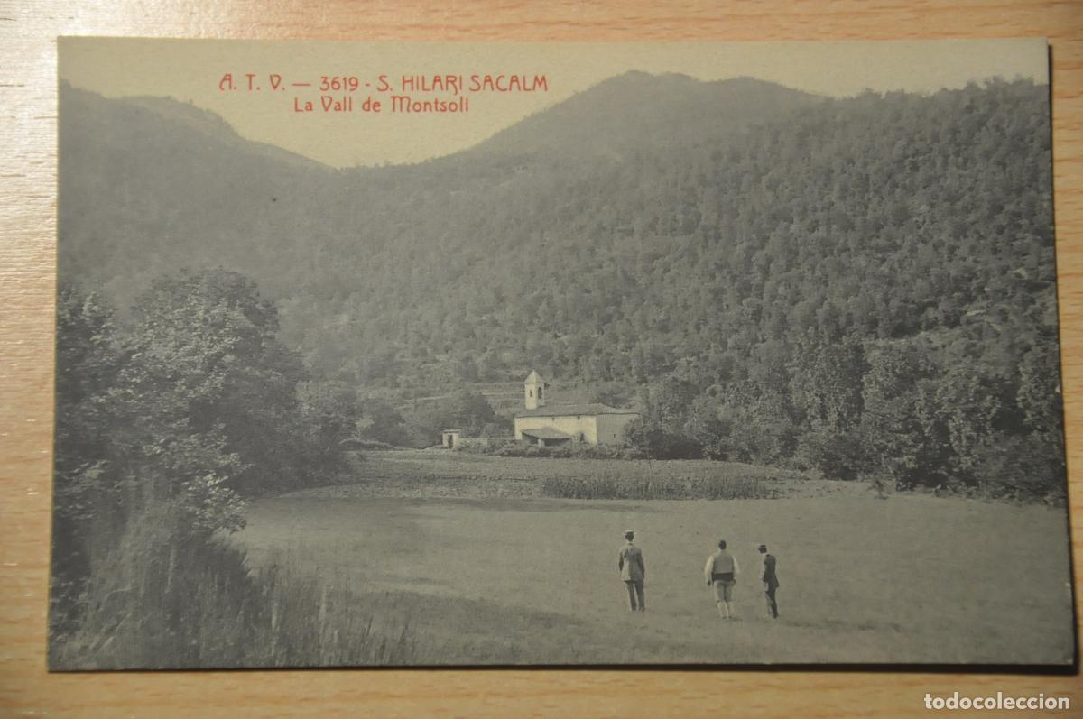 Cartes Postales: postal s.hilari sacalm, la vall de montsoll, atv 3619