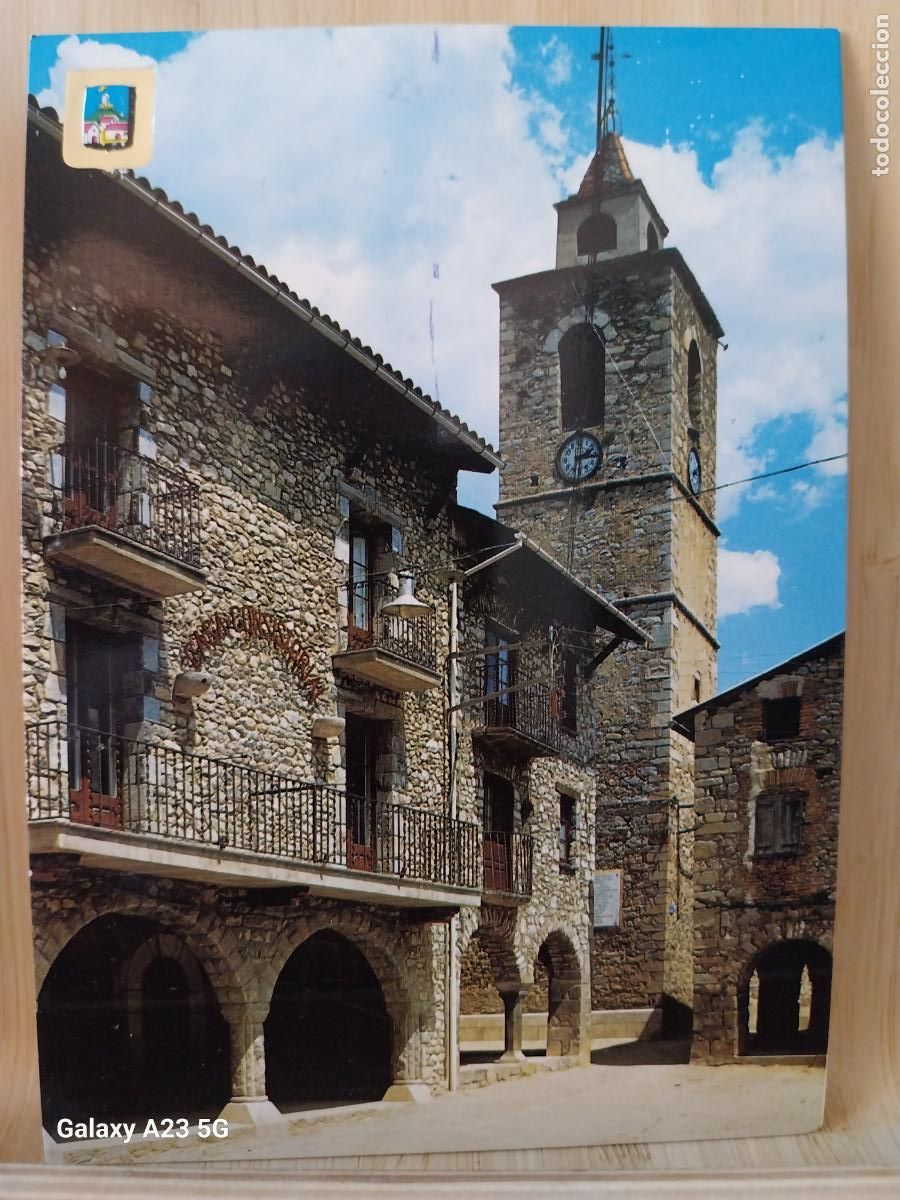 Postales: BELLVER DE CERDANYA PLAZA MAYOR ED FISA 17 SC ORIGINAL