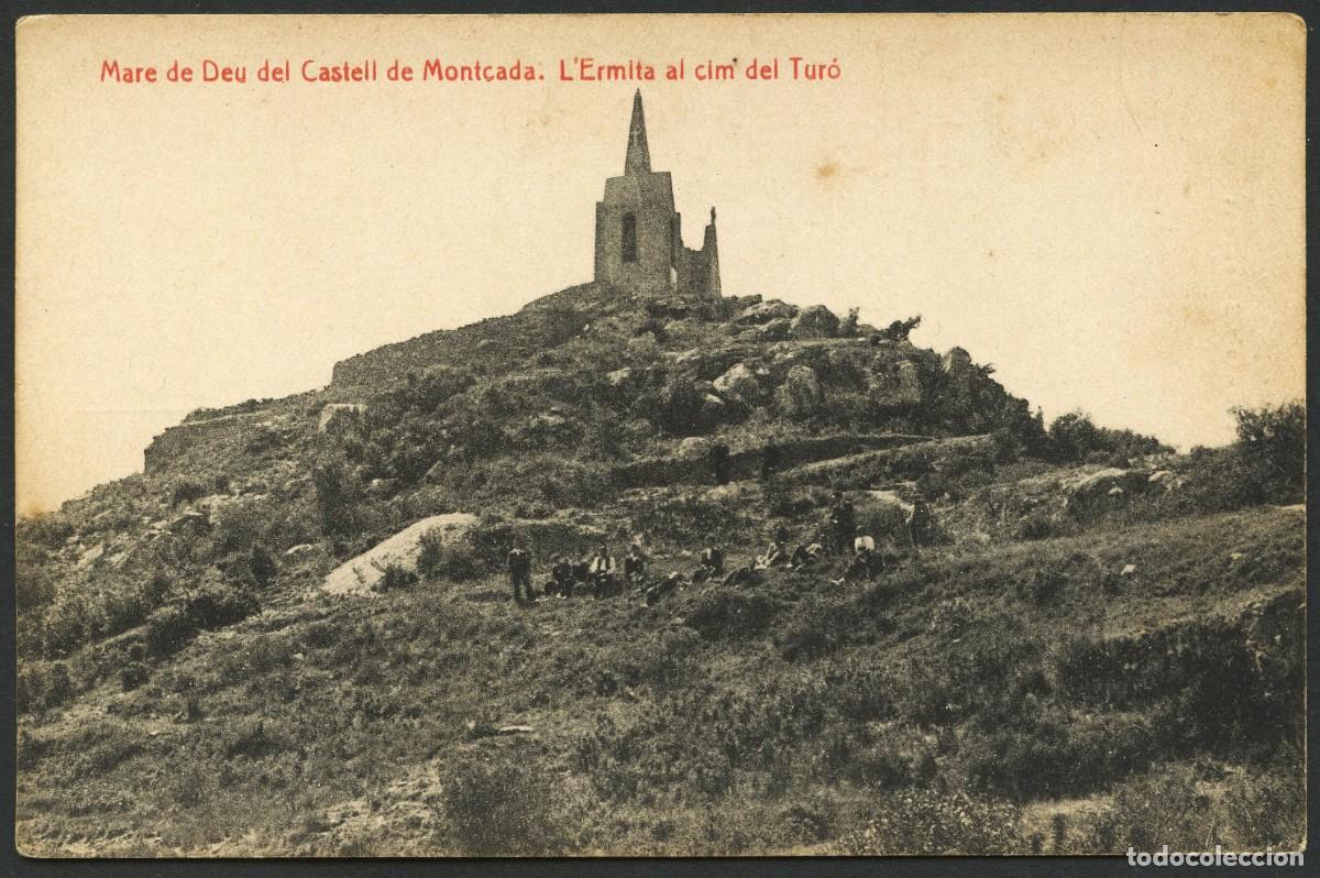 Cartes Postales: TARJETA POSTAL, MARE DE DEU DEL CASTELL DE MONTCADA, FOTOTIPIA THOMAS