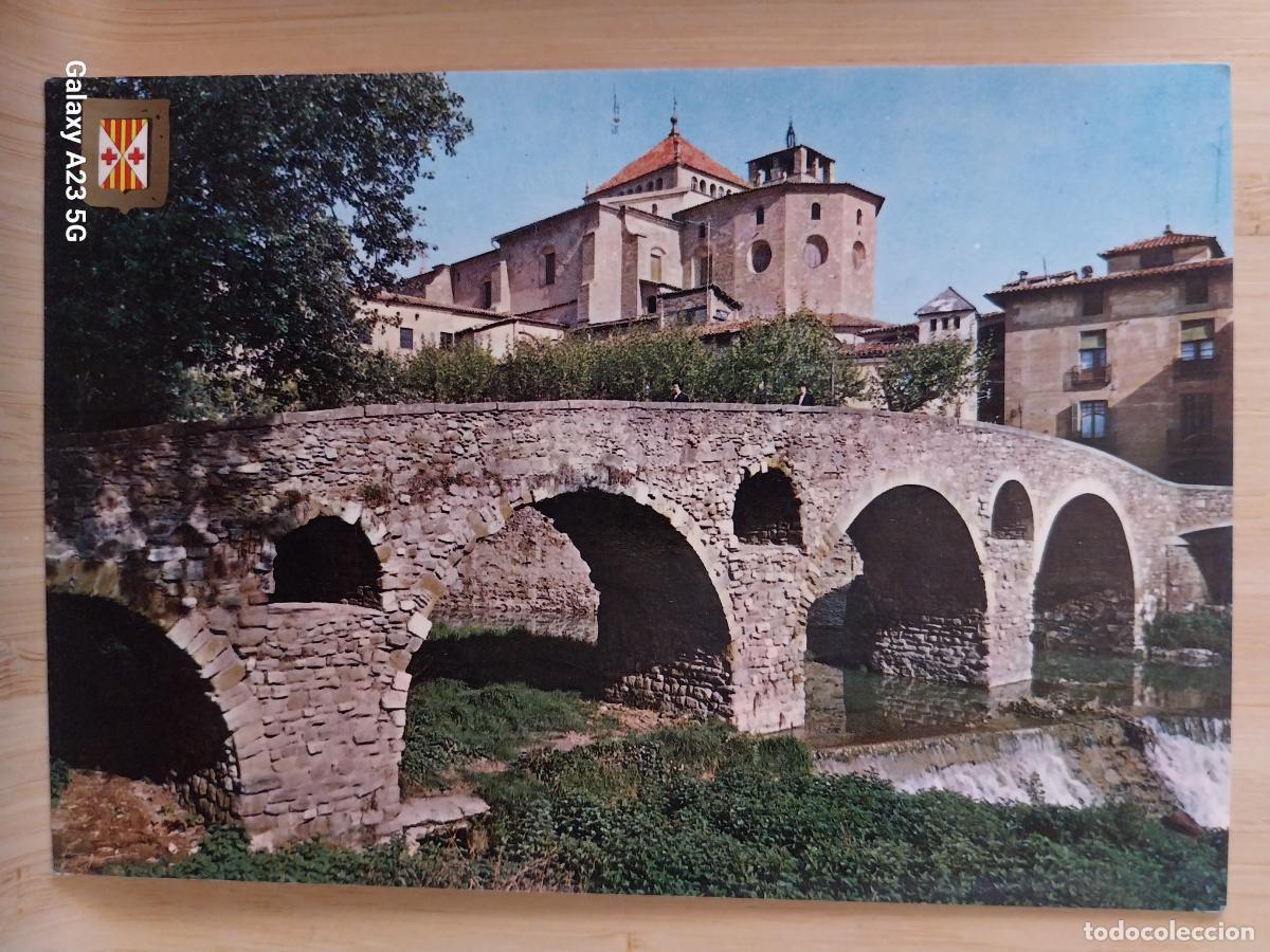 Postales: VIC PUENTE ROMANO CATEDRAL ED FISA 16 SC ORIGINAL