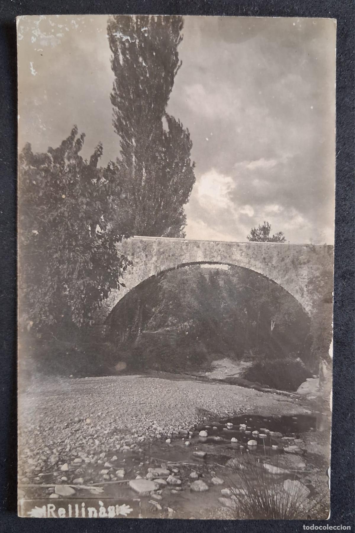 Postales: POSTAL ANTIGUA DE RELLINAS - VISTA DEL PUENTE - S/REF. (SIN CIRCULAR)