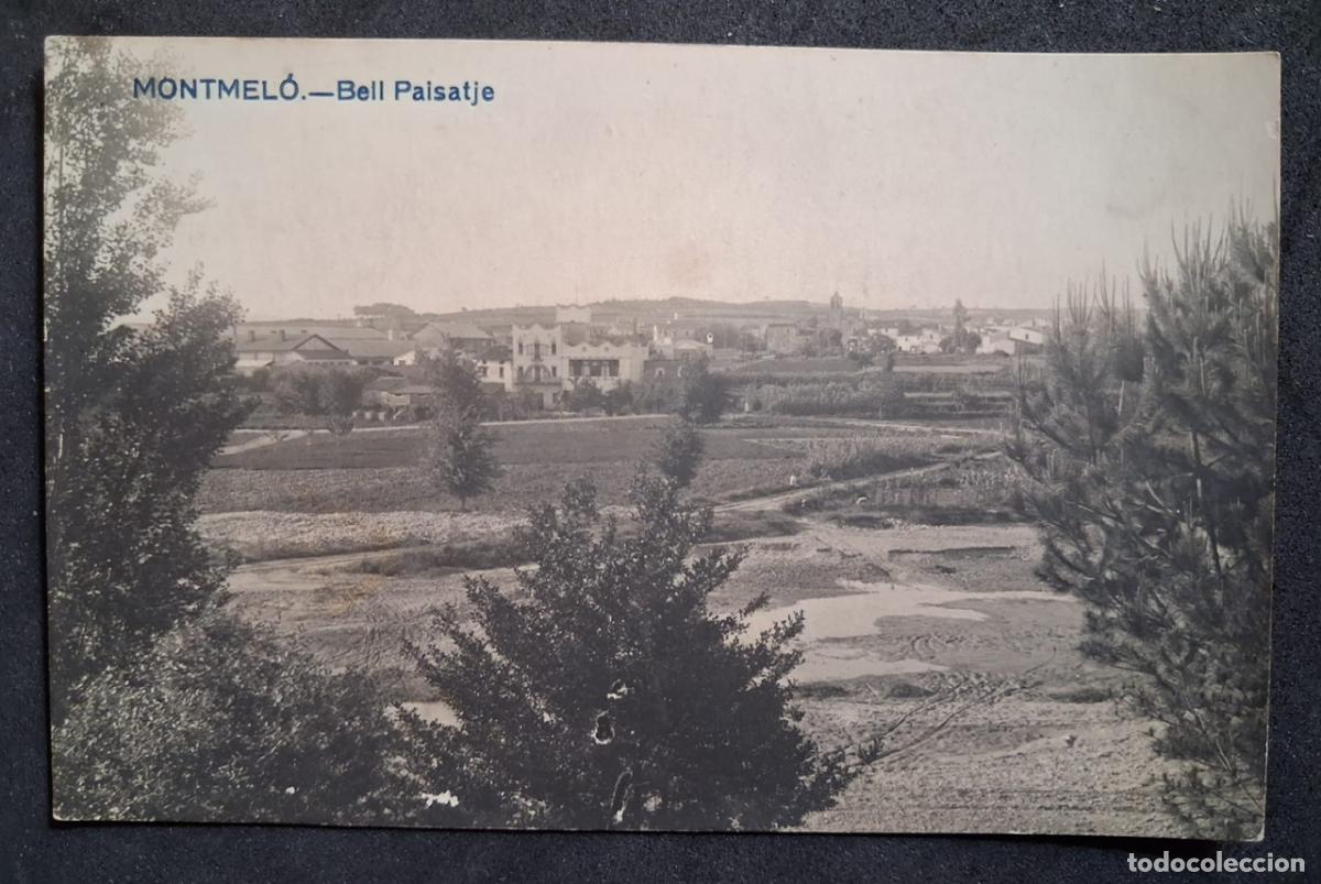 Postales: POSTAL ANTIGUA DE MONTMEL&Oacute; - BELL PAISATGE - (SIN CIRCULAR)