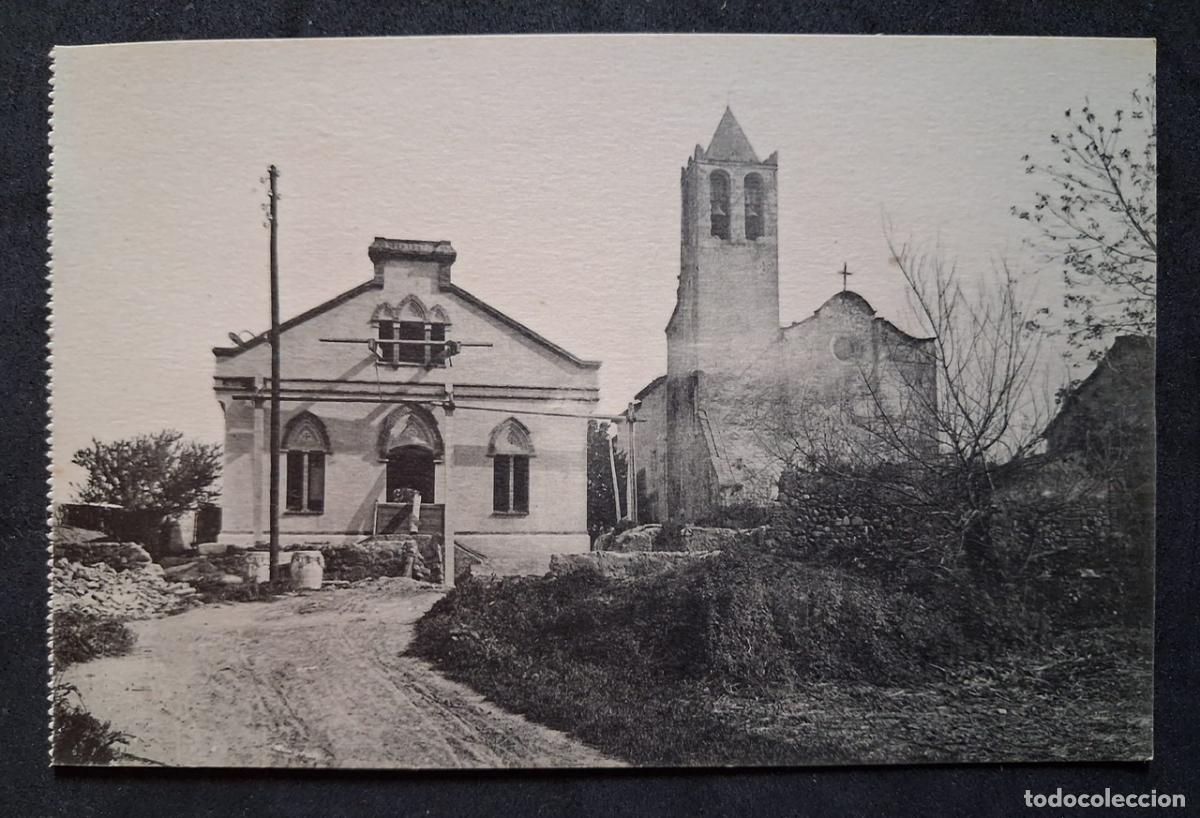 Postales: POSTAL ANTIGUA DE MONTMEL&Oacute; - IGLESIA Y CASA RUCTERIA- (SIN CIRCULAR) - L.ROISIN