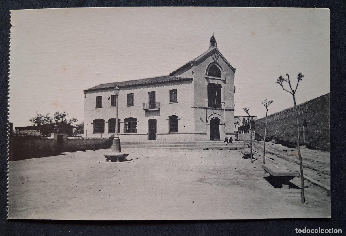 Postales: POSTAL ANTIGUA DE MONTMEL&Oacute; - ESCUELAS Y CASA DE LA VILA- (SIN CIRCULAR) - L.ROISIN