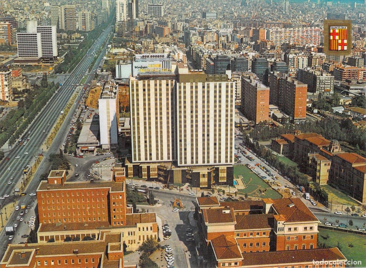Postales: Postal de Barcelona - Hotel Princesa Sof&iacute;a y Avenida Diagonal