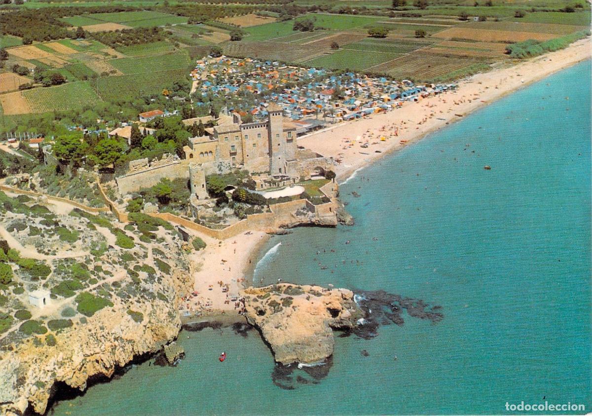 Postcards: Postal Castillo de Tamarit y Camping Tamarit Tarragona Costa Dorada