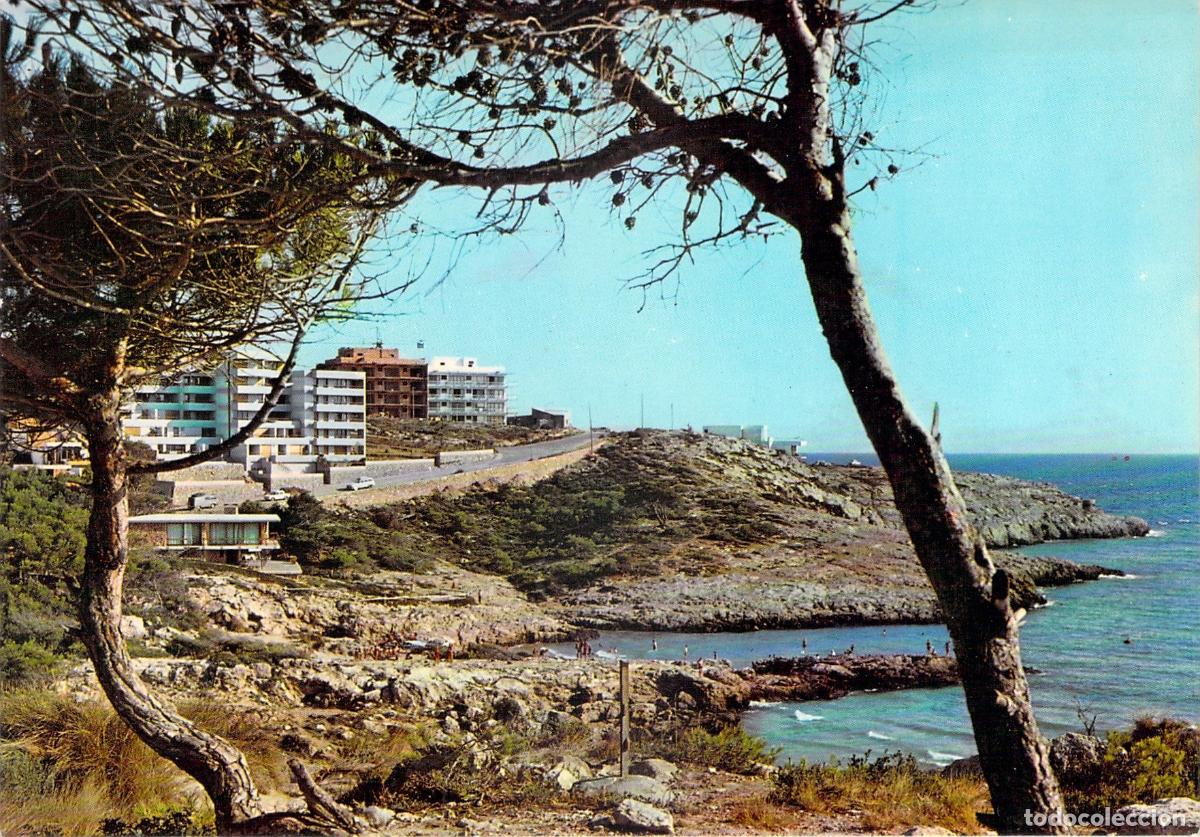 Postcards: Postal de Salou, Tarragona - Detalle de Costa y Edificios