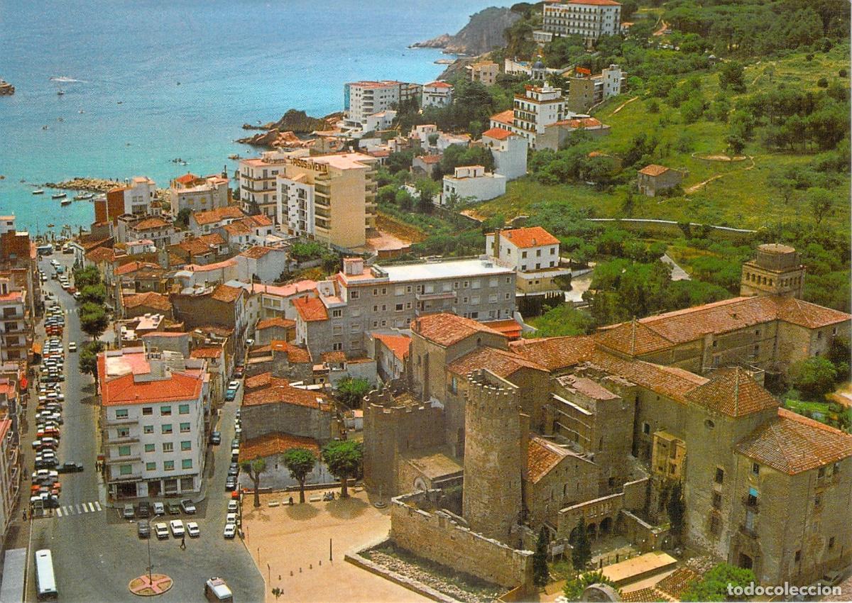 Postcards: Postal Sant Feliu de Gu&iacute;xols Vista A&eacute;rea Porta Ferrada Costa Brava