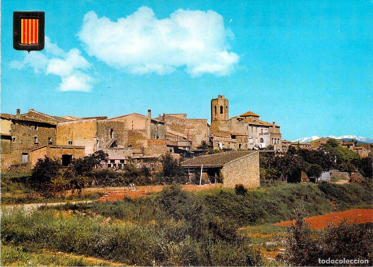 Postkarten: Postal de Llad&oacute; Gerona Vista Parcial de la Poblaci&oacute;n