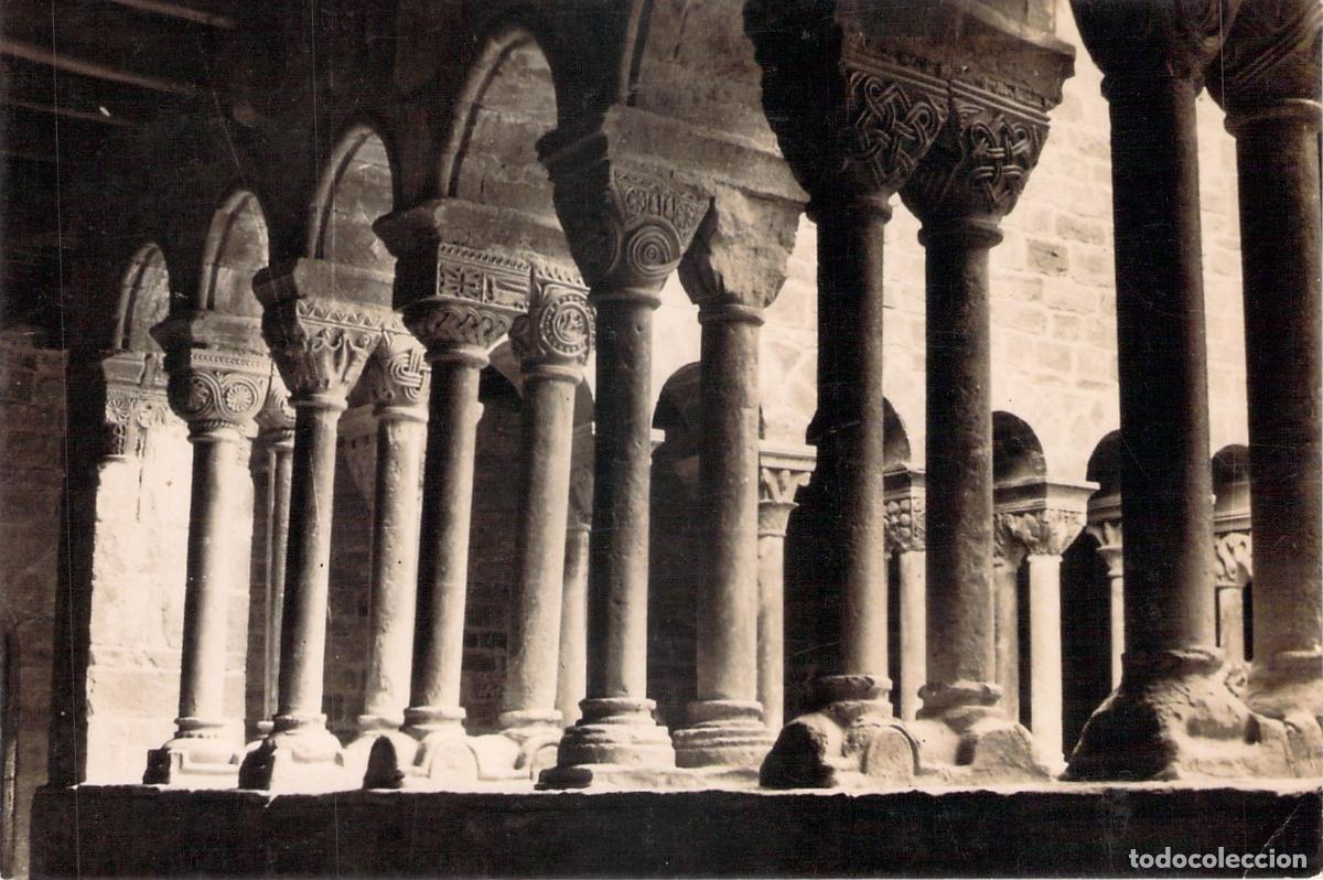 Postkarten: Postal Claustro Sur Monasterio de Santa Mar&iacute;a de l'Estany Barcelona