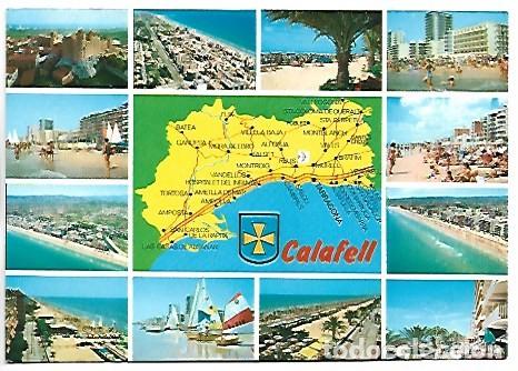 Postales: PLAYA - BEACH.- CALAFELL / TARRAGONA