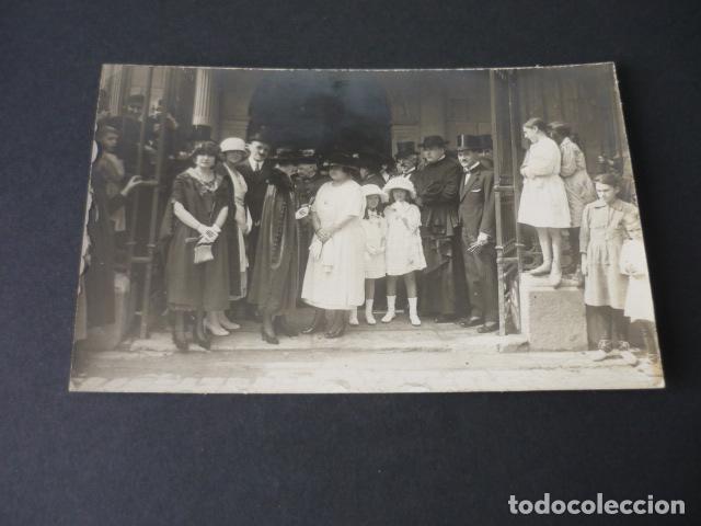 Postais: FIGUERAS GERONA SALIDA DE MISA POSTAL FOTOGRAFICA TORT FOTOGRAFO