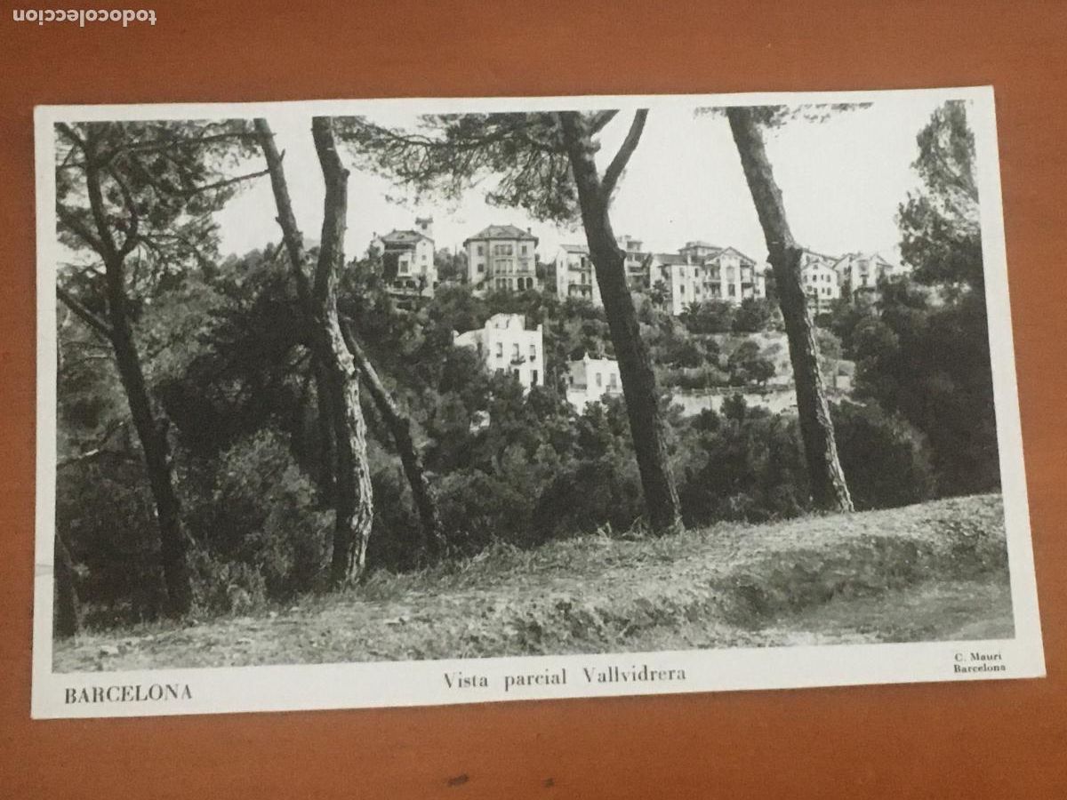 Postales: barcelona vista parcial vallvidrera postal fotografica original antigua
