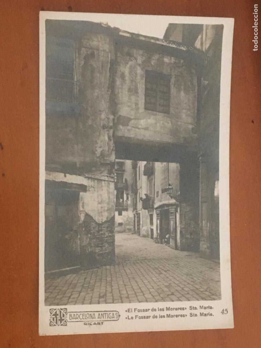 Postales: barcelona el fossar de les moreres santa maria postal fotografica original antigua