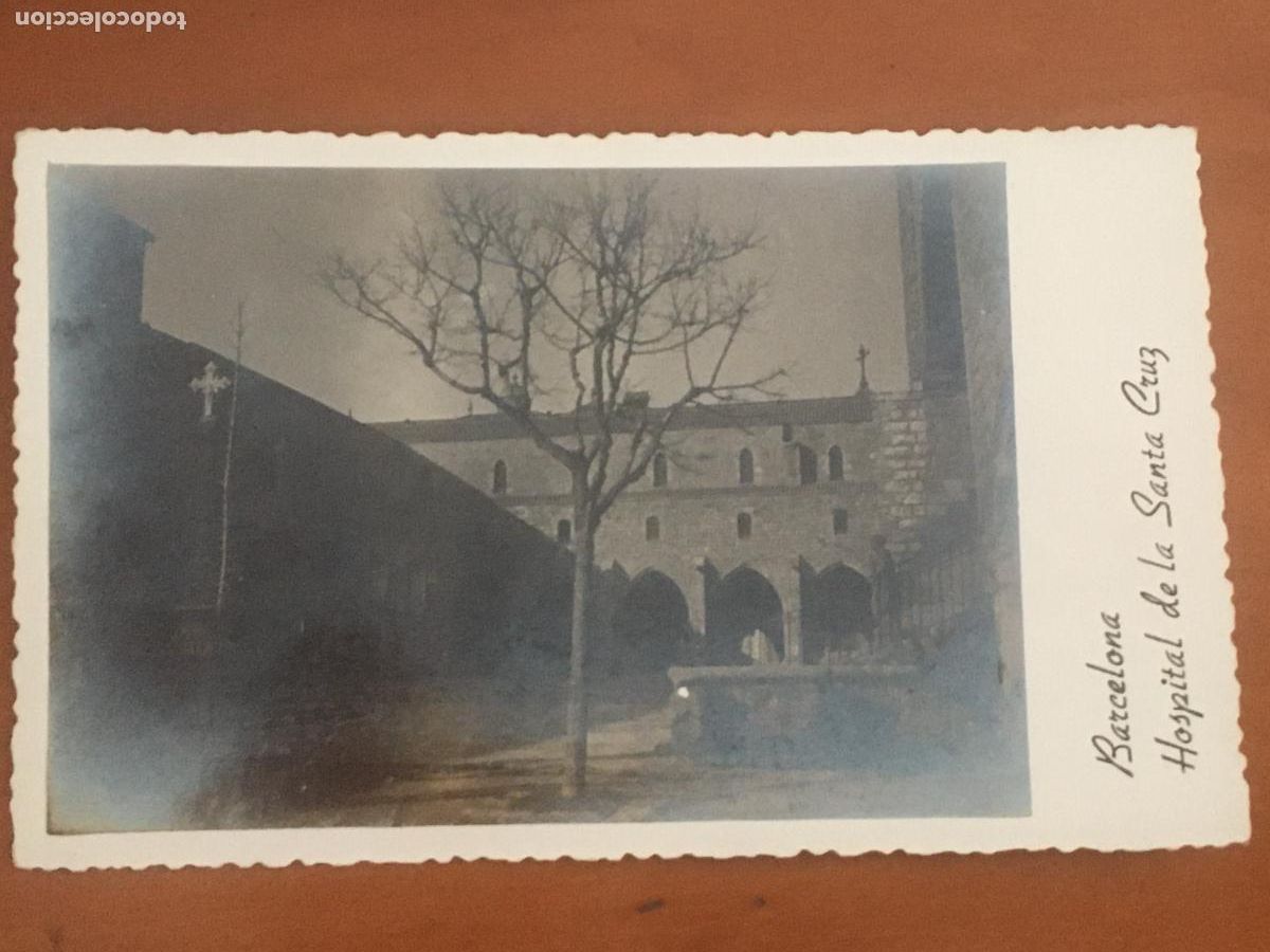 Postales: barcelona hospital santa cruz postal fotografica original antigua