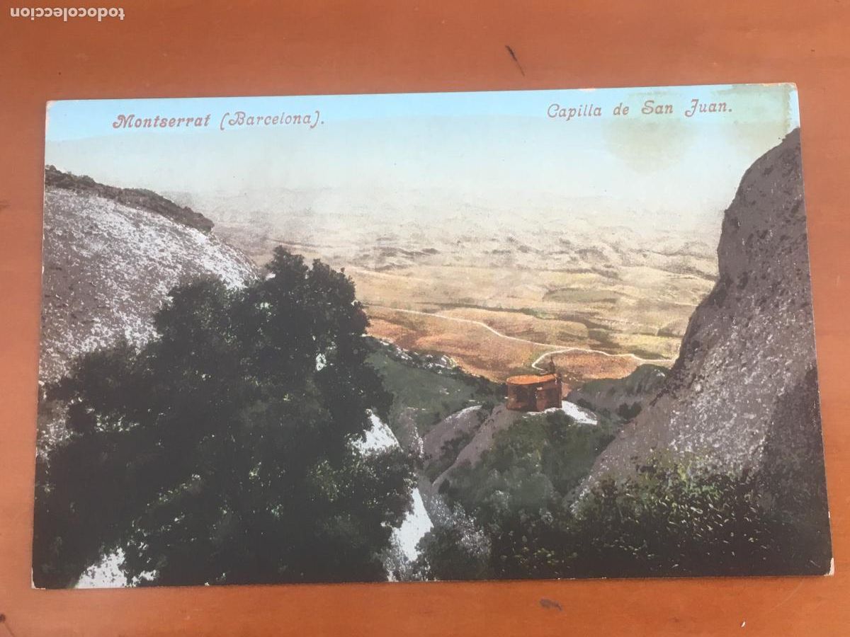 Postales: montserrat capilla de san juan postal original