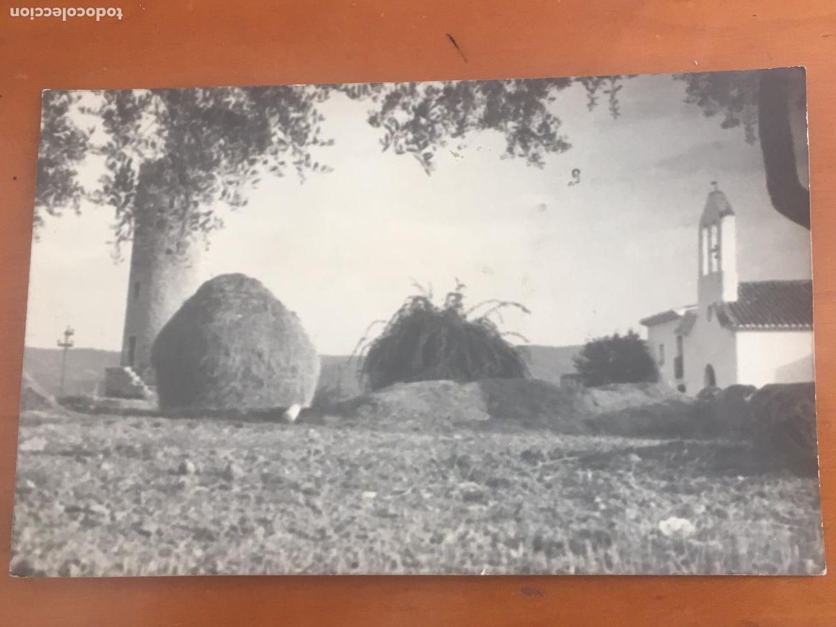 Postkarten: vilanova i la geltru torre d'enveja i ermita de sant joan postal fotografica original