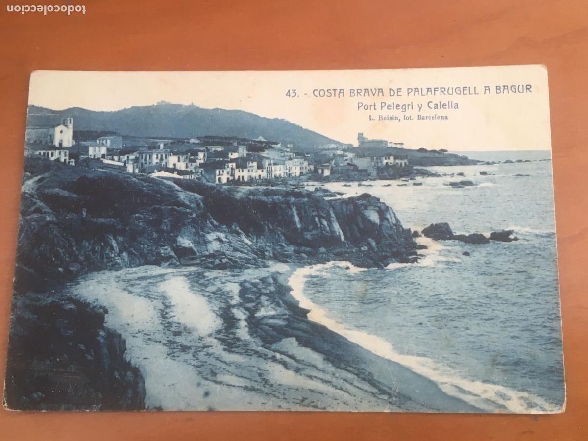 Postales: costa brava de palafrugell a bagur begur postal original
