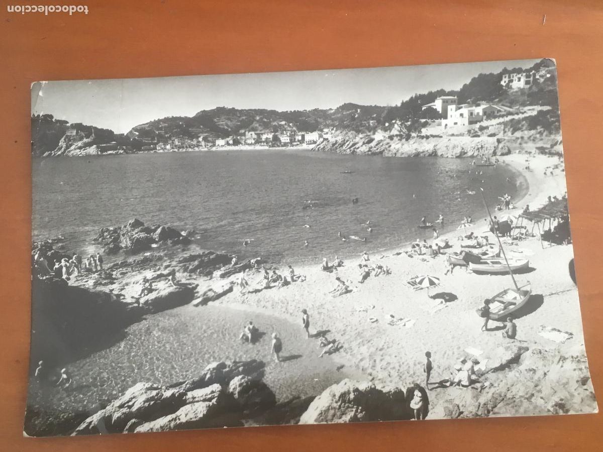 Postales: tossa de mar sa mar menuda postal fotografica original circulada