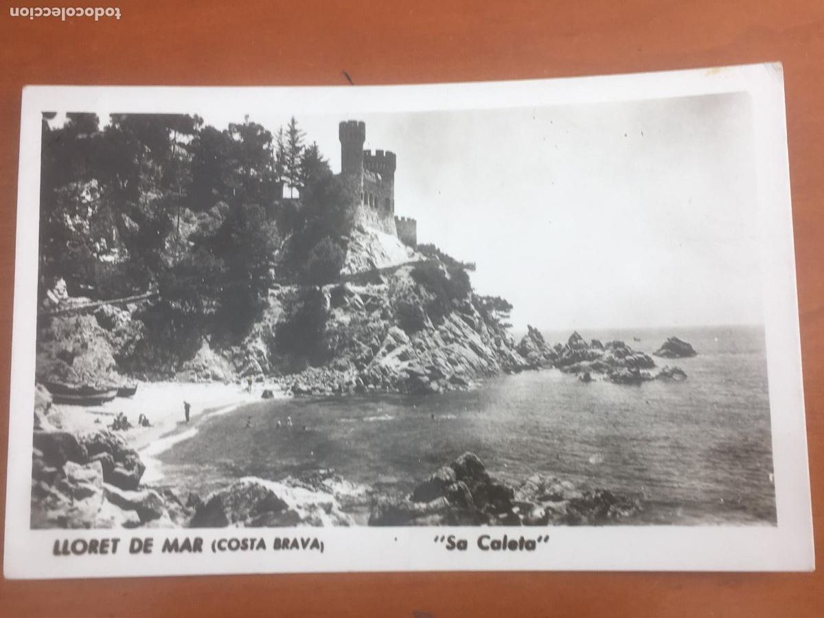 Postales: lloret de mar sa caleta postal fotografica original circulada