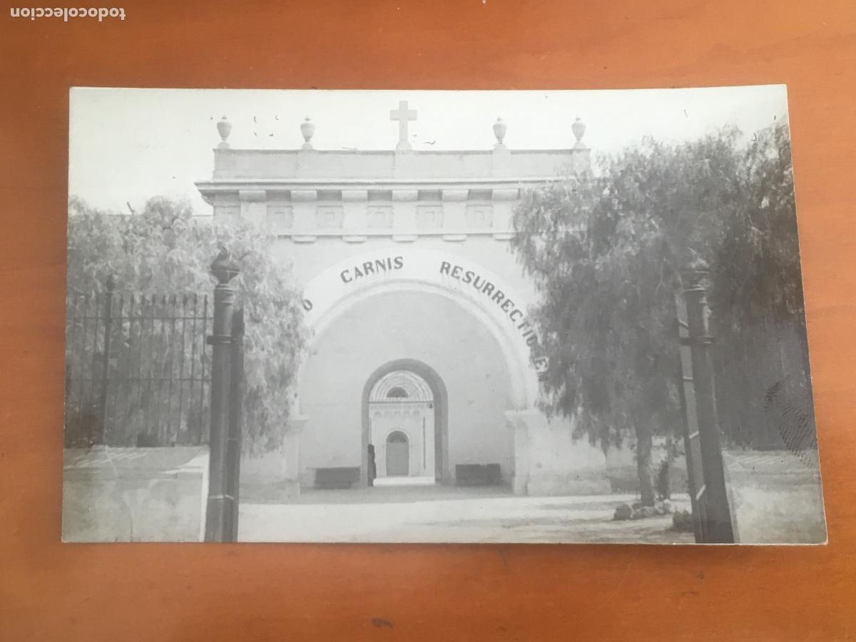 Postales: vilanova y la geltru el cementiri postal fotografica original
