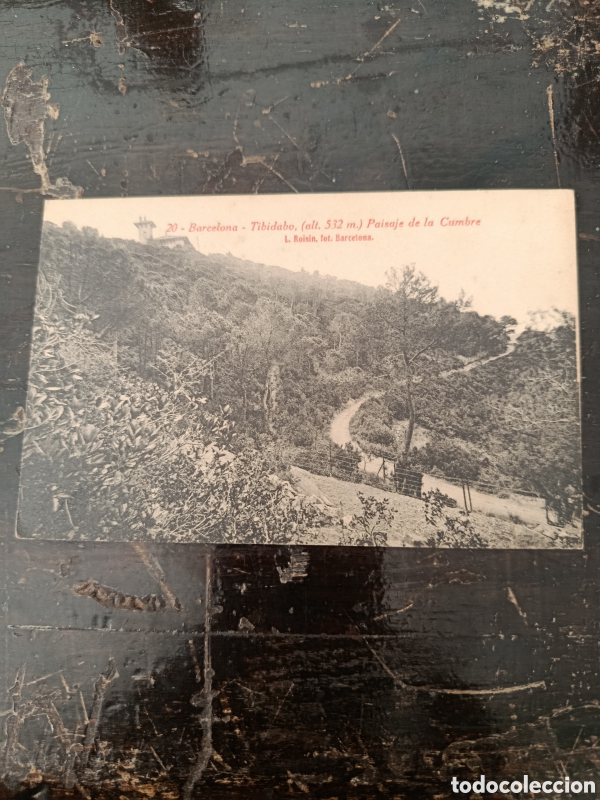 Postales: Postal 20 Barcelona Tibidabo paisaje de la cumbre