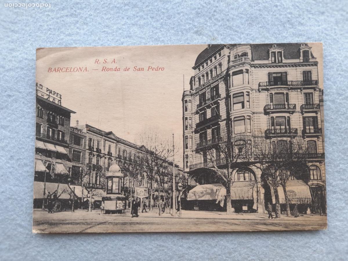 Cartes Postales: Barcelona. Ronda de San Pedro.