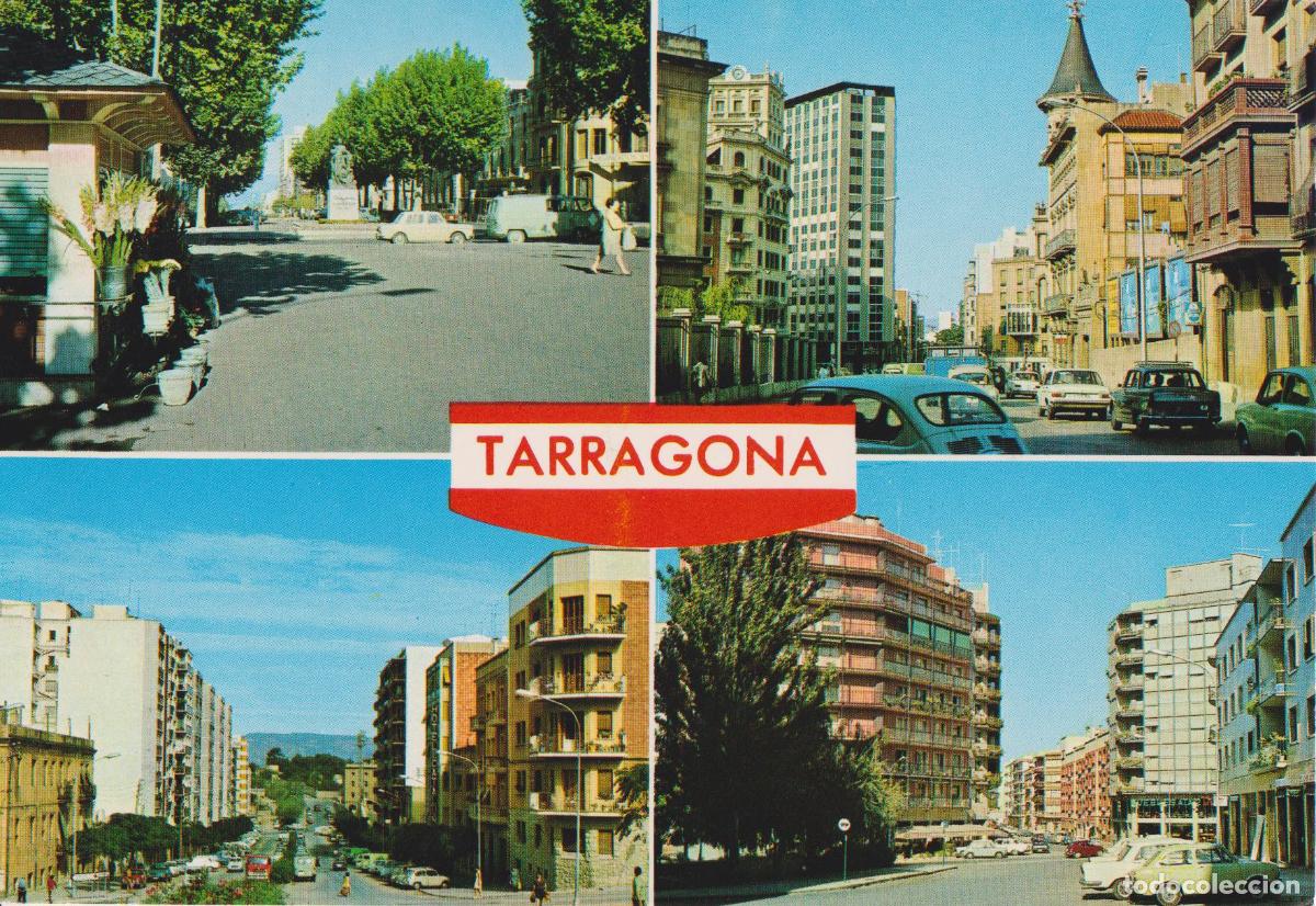 Postales: TARRAGONA, VARIAS VISTAS DE LA CIUDAD - T.F.CHINCHILLA - CIRCULADA