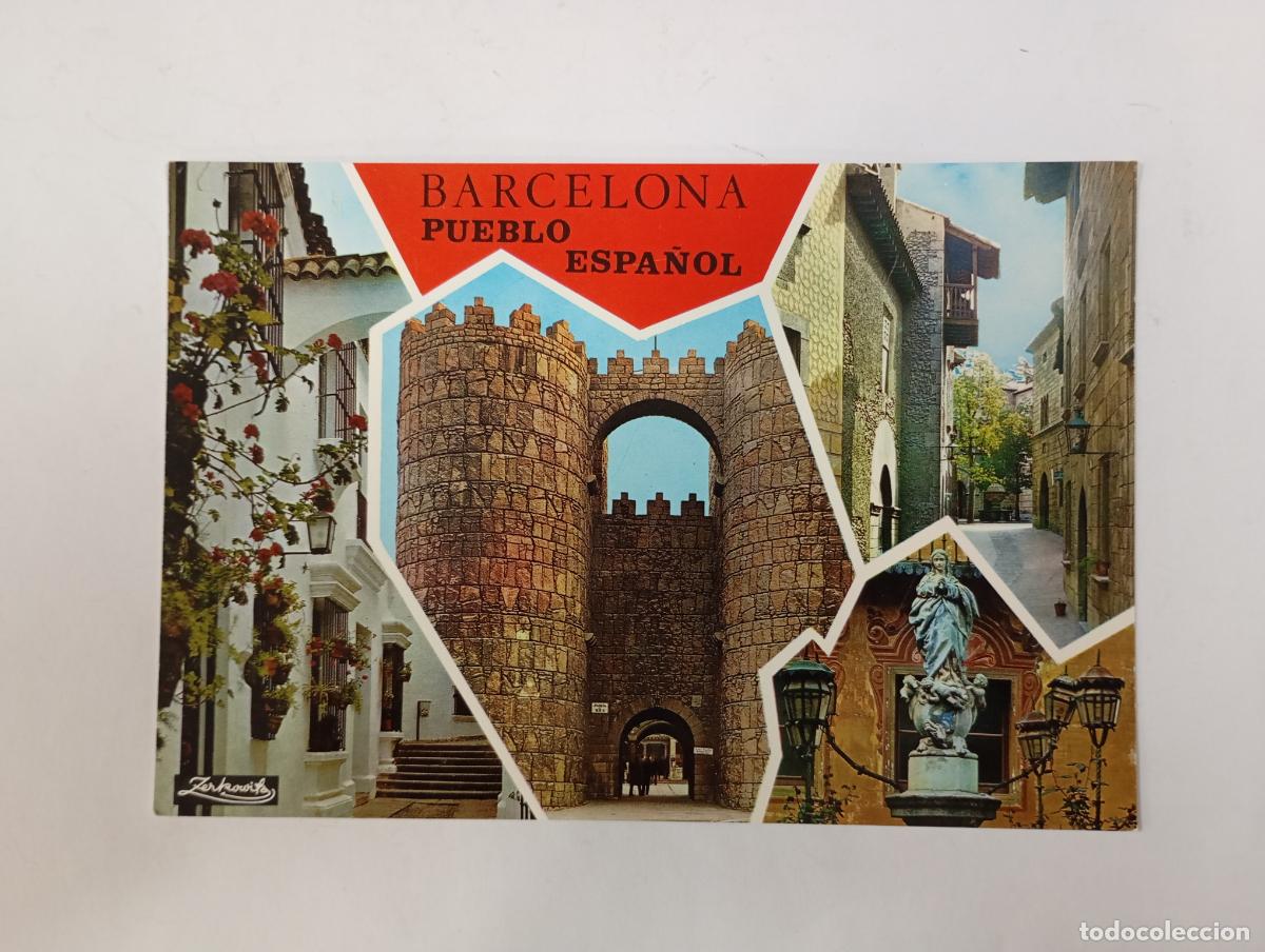 Postales: POSTAL DE BARCELONA. PUEBLO ESPA&Ntilde;OL. TDKP29S