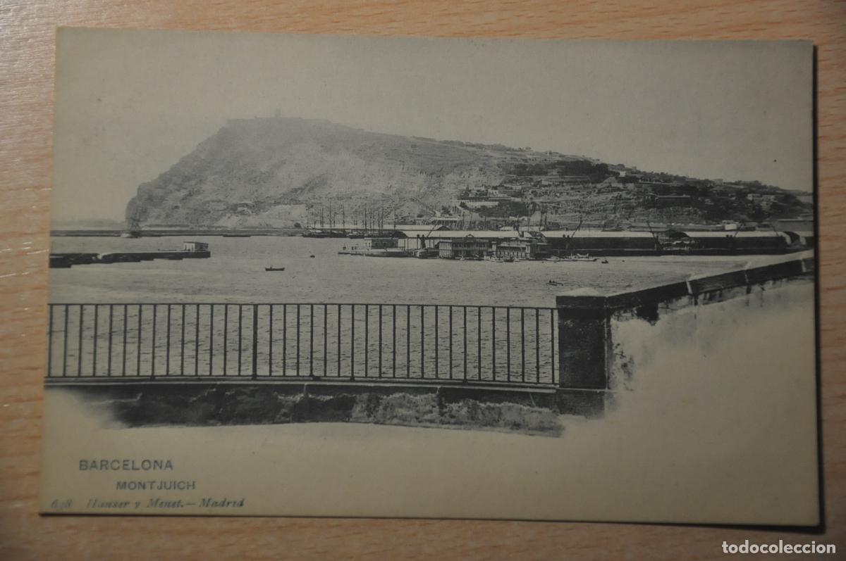 Postales: postal barcelona, montjuich 638 hauser y menet