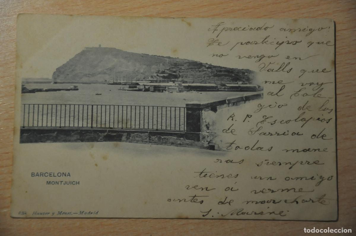 Postales: postal barcelona, montjuich 638 hauser y menet