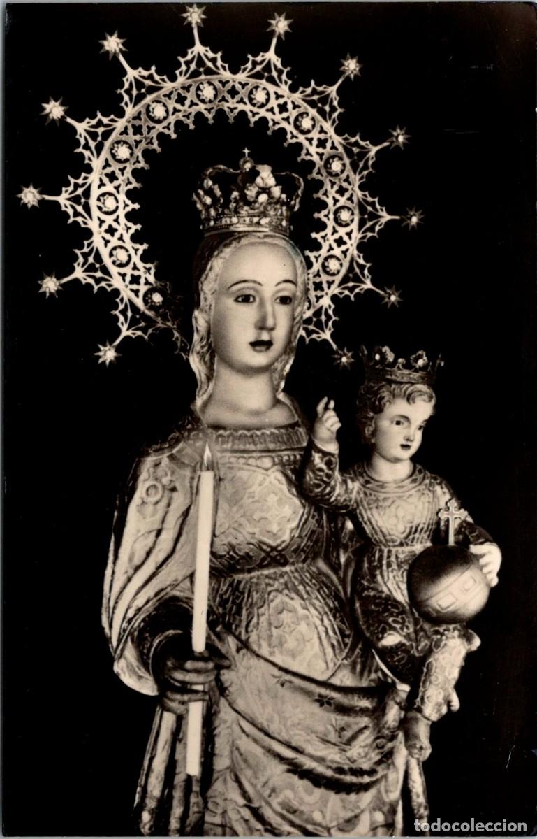 Postales: Manresa - Santa Mar&iacute;a del Alba - Titular de la Colegiata Bas&iacute;lica de la Seo -Foto Gamisans-139x89mm