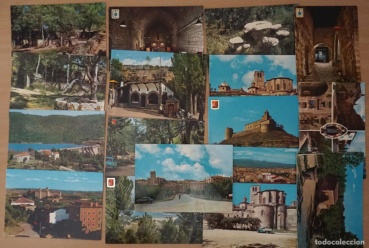 Postkarten: 17 postales sin circular de Solsona (Solson&eacute;s, Lleida). Editadas en los a&ntilde;os 60.