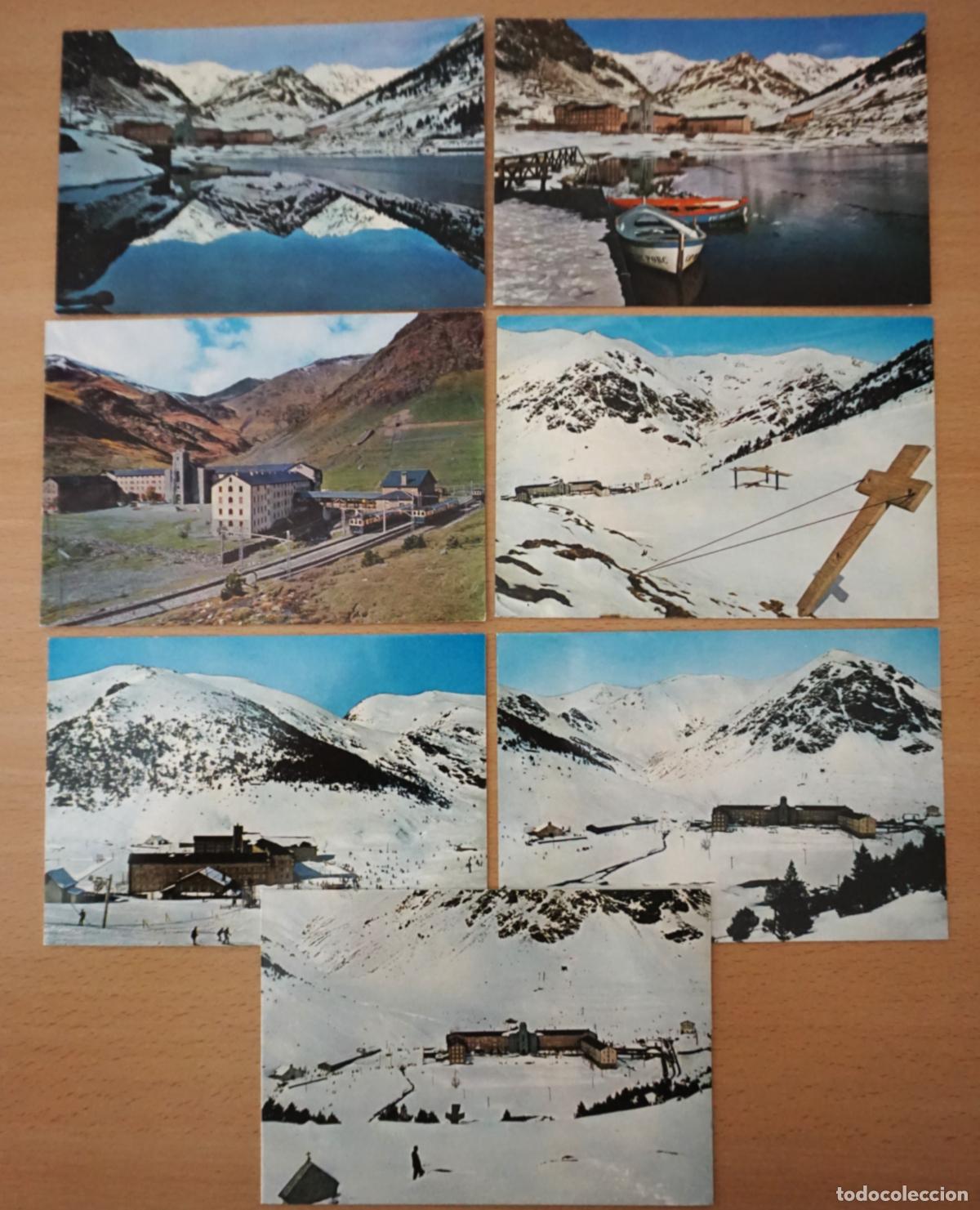 Postais: 7 postales de Nuria ( Ripolles, Girona), sin circular editadas en los a&ntilde;os 60